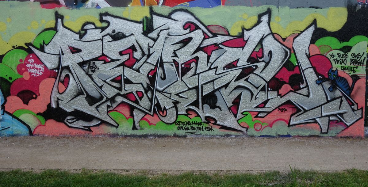 Street Art : Graffitis & Fresques Murales 94200 Ivry sur seine