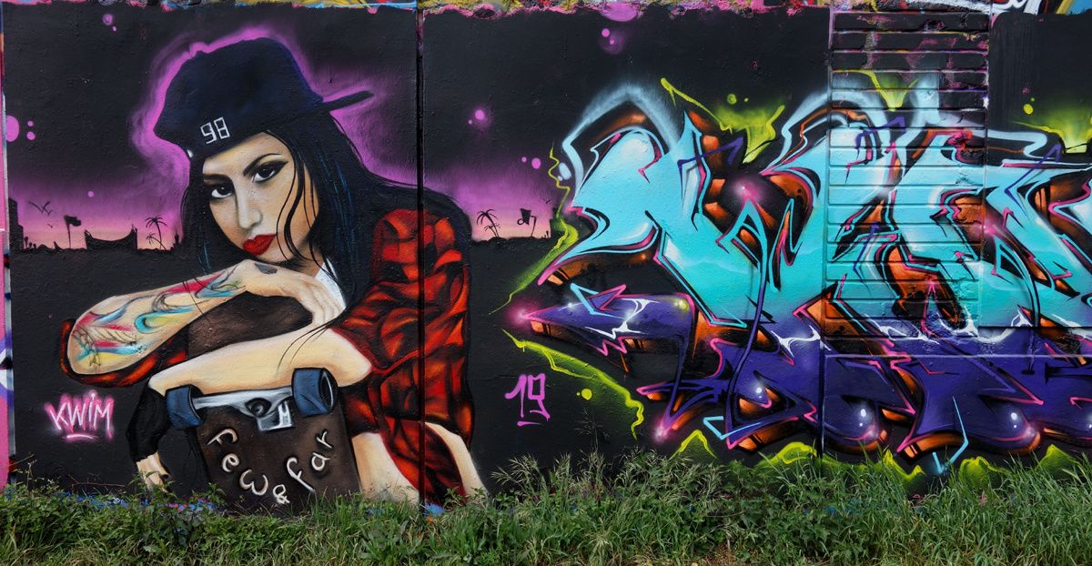 Street Art : Graffitis & Fresques Murales 94400 Vitry sur seine