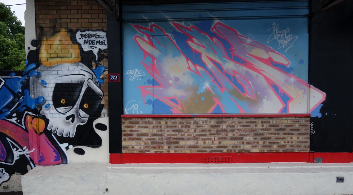 Street Art : Graffitis &amp; Fresques Murales  94400 Vitry sur seine