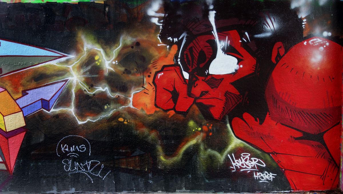 Street Art : Graffitis & Fresques Murales 75019 Paris