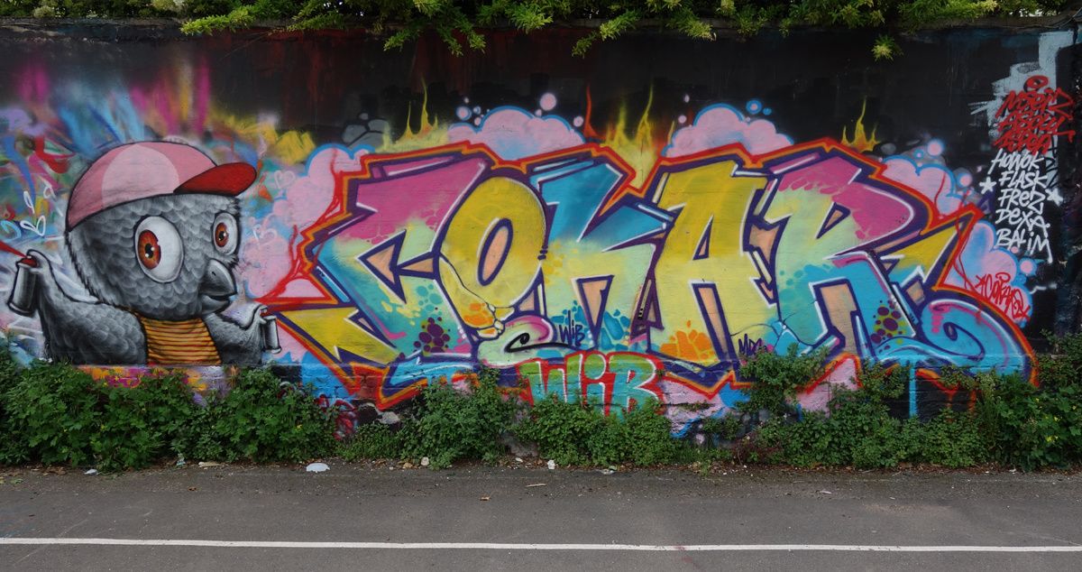 Street Art : Graffitis & Fresques Murales 94200 Ivry sur seine