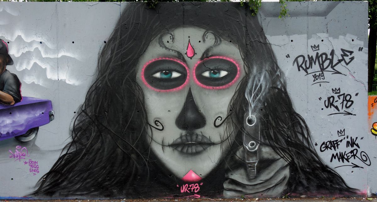 Street Art : Graffitis &amp; Fresques Murales  94200 Ivry sur seine
