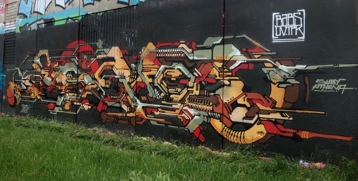 Album - Graffitis Vitry sur Seine Tom 012