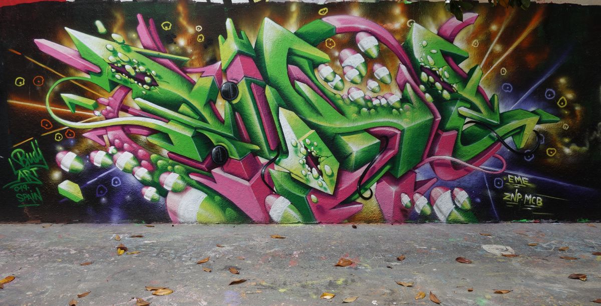 Street Art : Graffitis & Fresques Murales 75019 Paris
