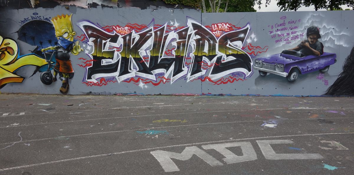 Street Art : Graffitis & Fresques Murales 94200 Ivry sur seine