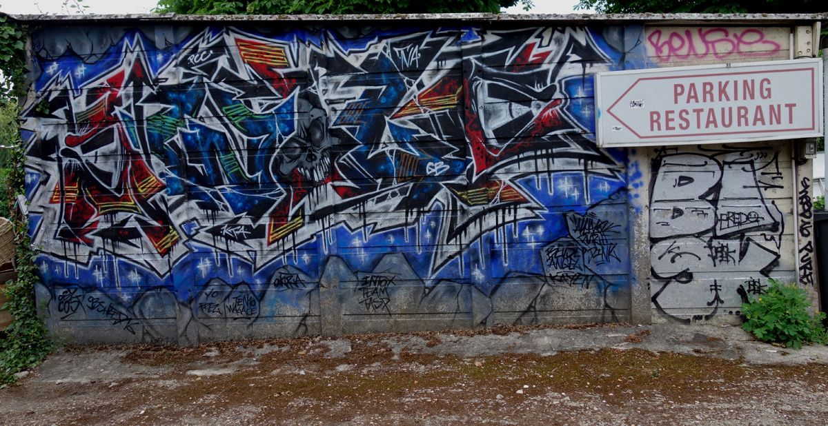 Street Art : Graffitis & Fresques Murales 94400 Vitry sur seine