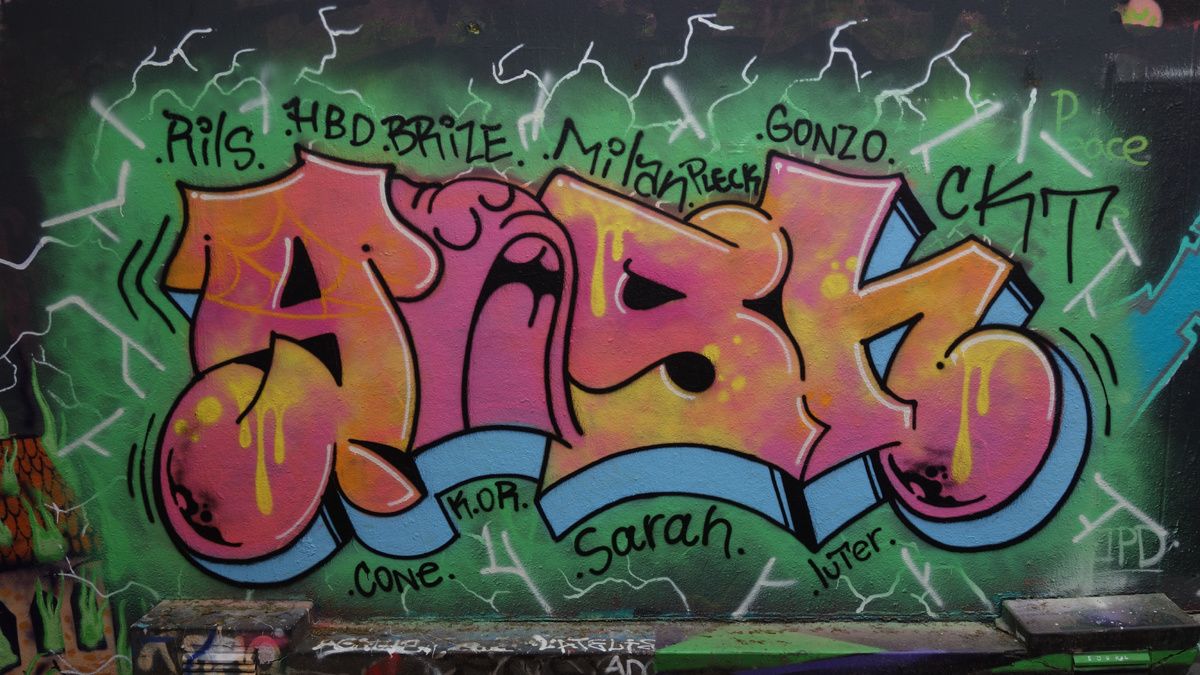 Street Art : Graffitis & Fresques Murales 75020 Paris