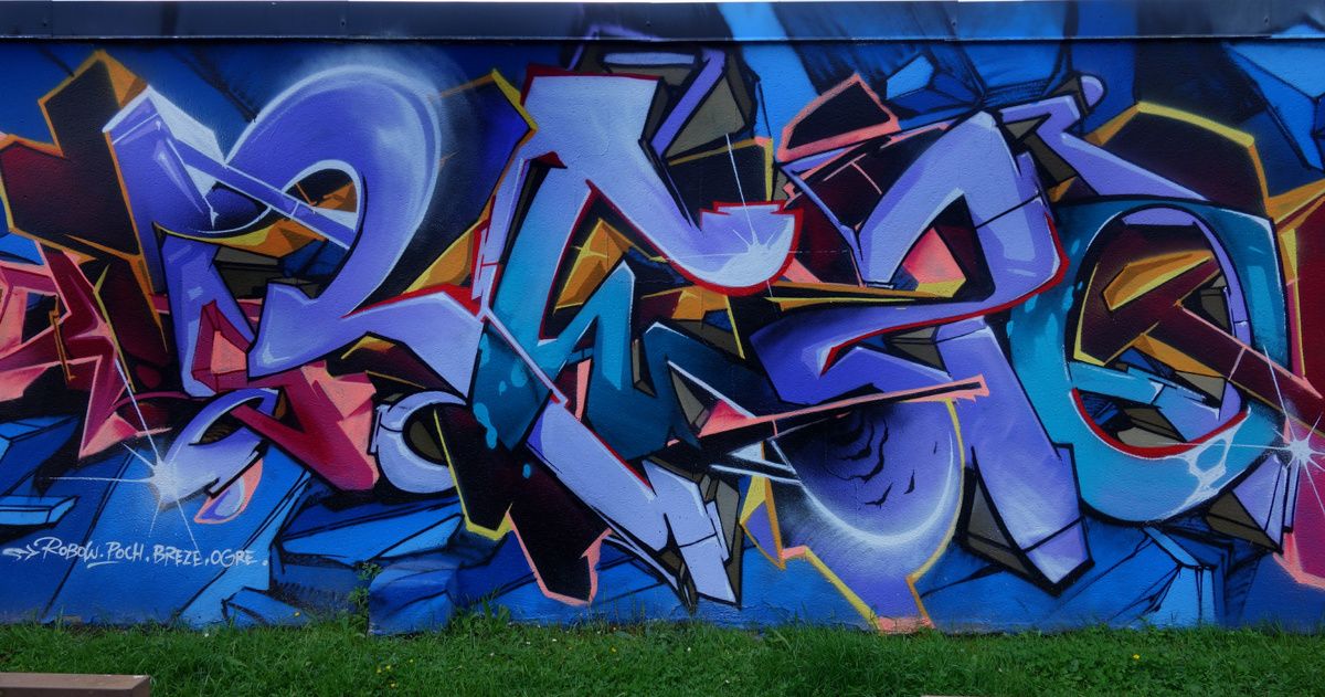 Street Art : Graffitis & Fresques Murales 19031 Brive la Gaillarde