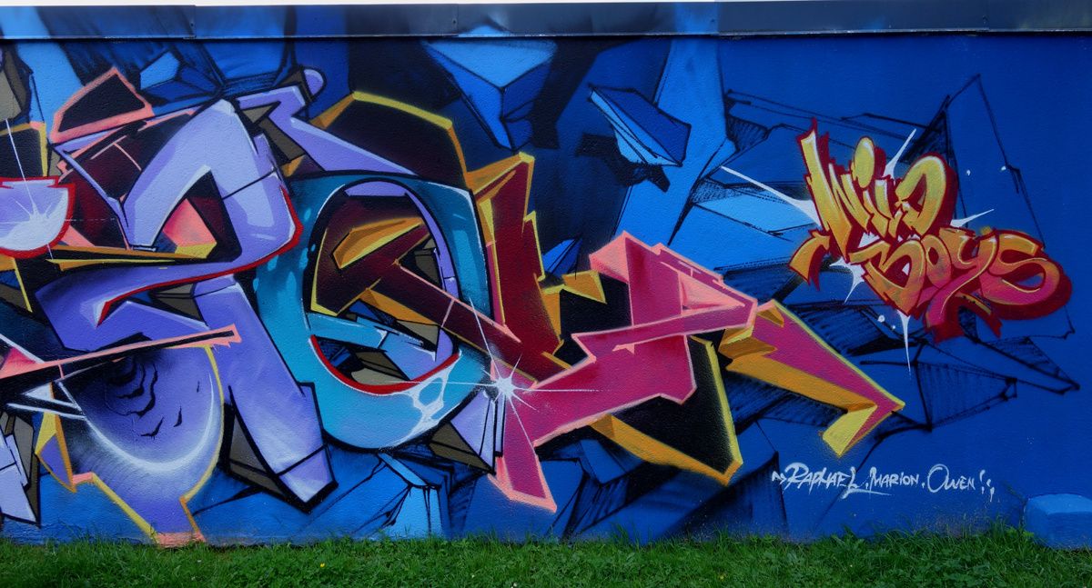 Street Art : Graffitis & Fresques Murales 19031 Brive la Gaillarde