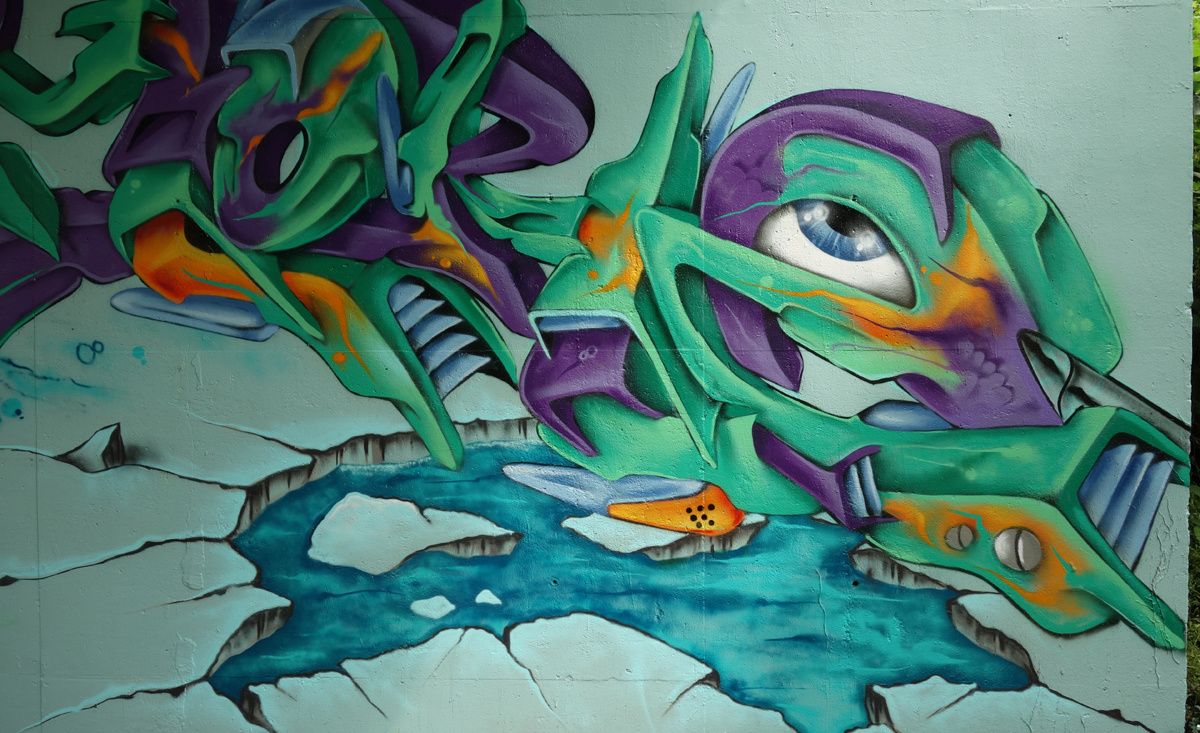 Street Art : Graffitis & Fresques Murales 44200 Nantes