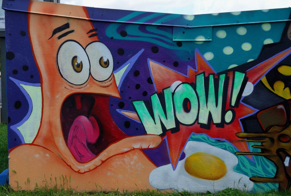 Street Art : Graffitis & Fresques Murales 19031 Brive la Gaillarde