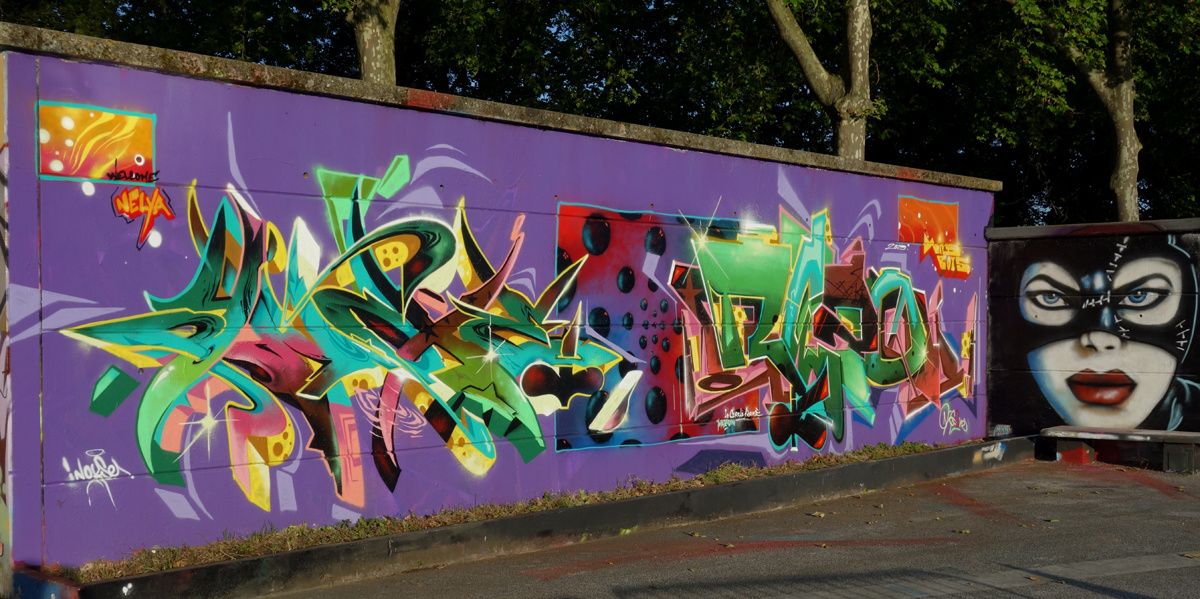 Street Art : Graffitis & Fresques Murales 31446 Ramonville saint Agne