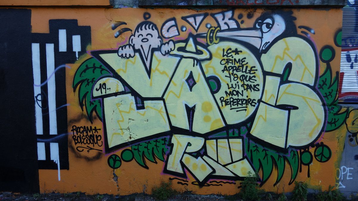 Street Art : Graffitis &amp; Fresques Murales 37233 Saint Pierre des Corps