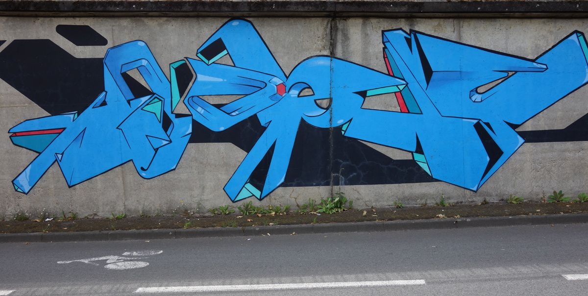 Street Art : Graffitis & Fresques Murales 35238 Rennes