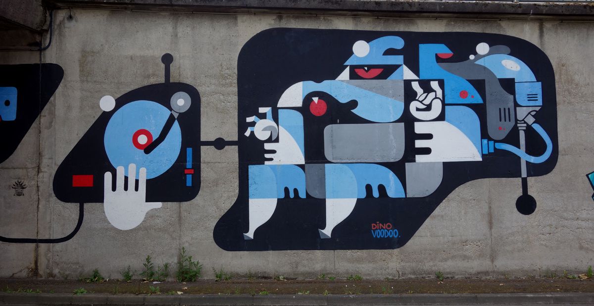 Street Art : Graffitis & Fresques Murales 35238 Rennes