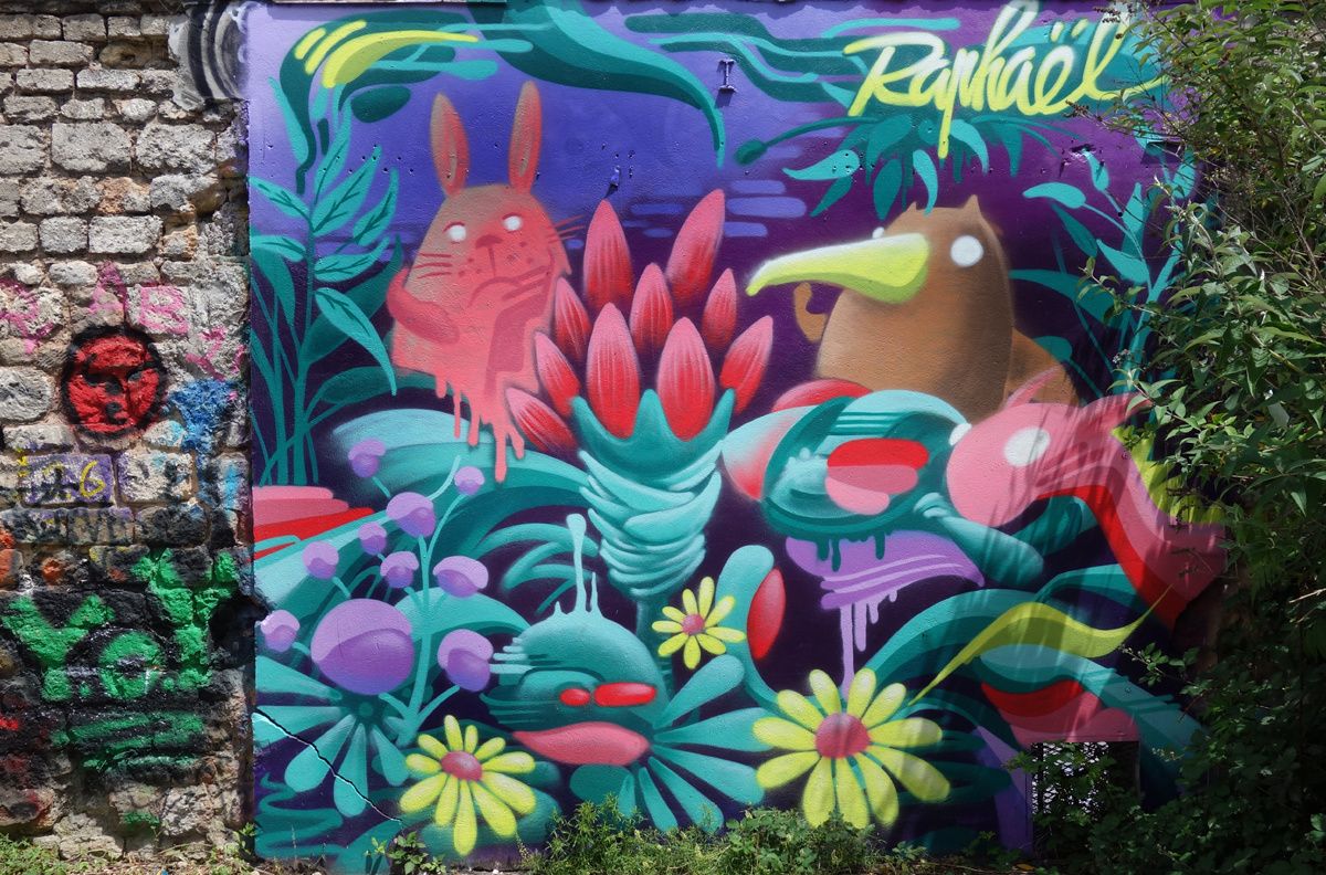 Street Art : Graffitis & Fresques Murales 33000 Bordeaux