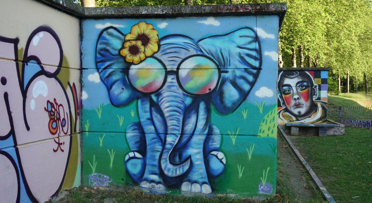 Street Art : Graffitis & Fresques Murales 31446 Ramonville saint Agne