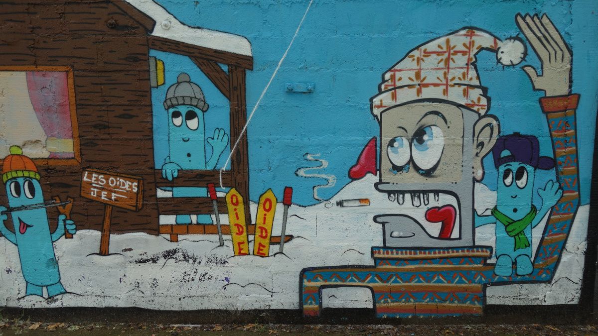 Street Art : Graffitis & Fresques Murales 35236 Redon