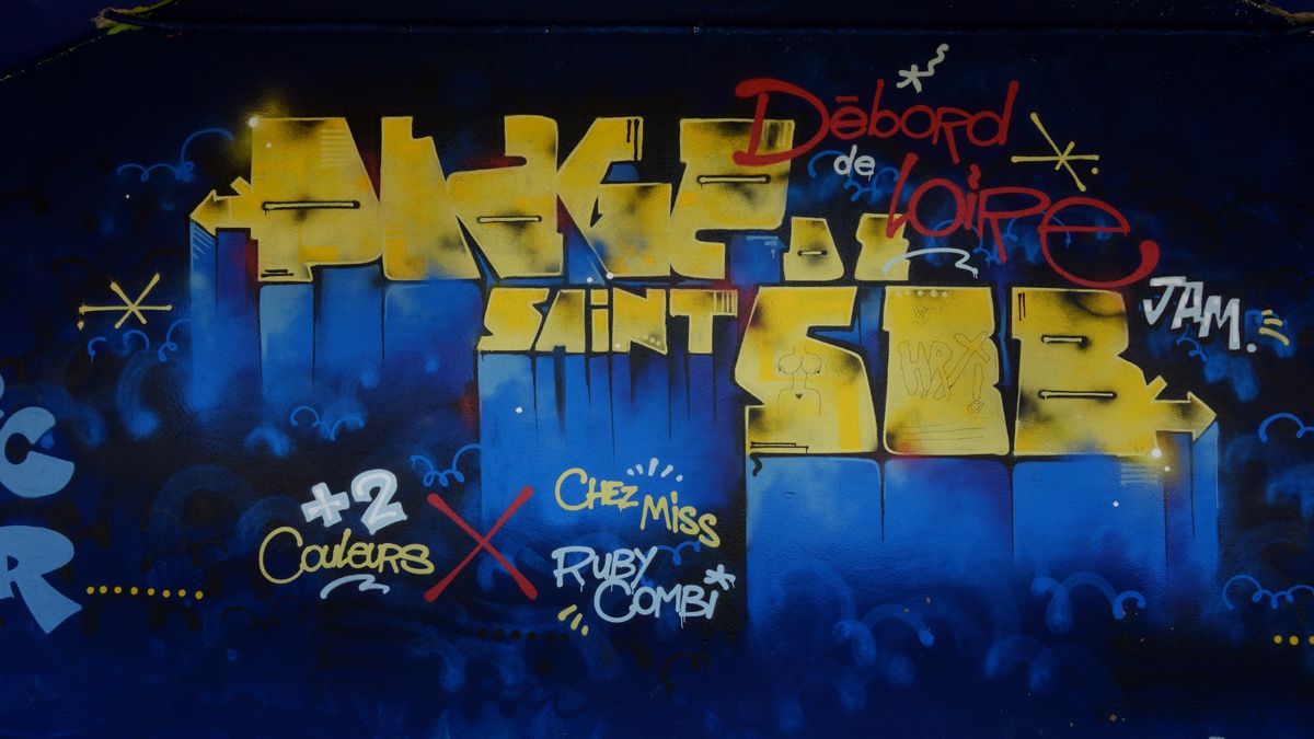 Street Art : Graffitis & Fresques Murales 44190 Saint Sebastien sur Loire