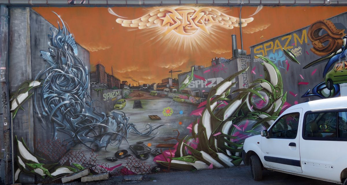 Street Art : Graffitis & Fresques Murales 31200 Toulouse