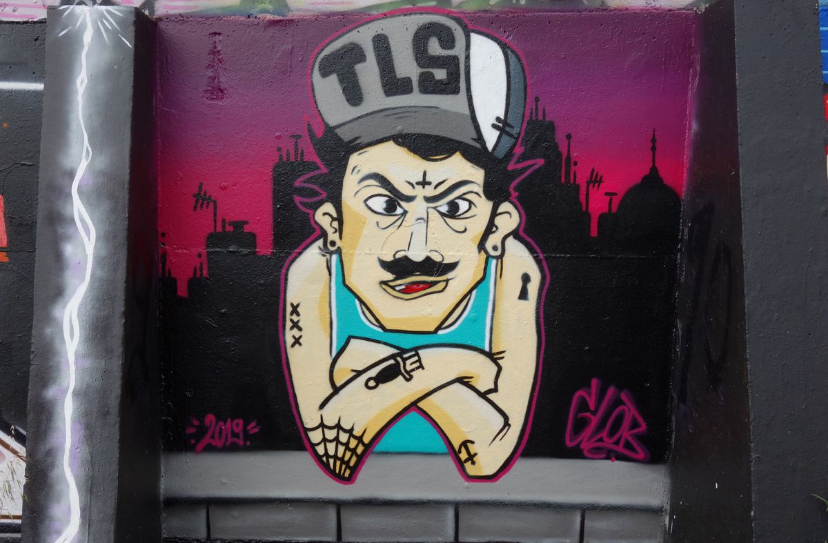 Street Art : Graffitis & Fresques Murales 49007 Angers