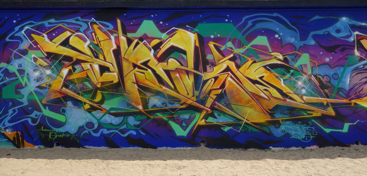 Street Art : Graffitis & Fresques Murales 44190 Saint Sebastien sur Loire