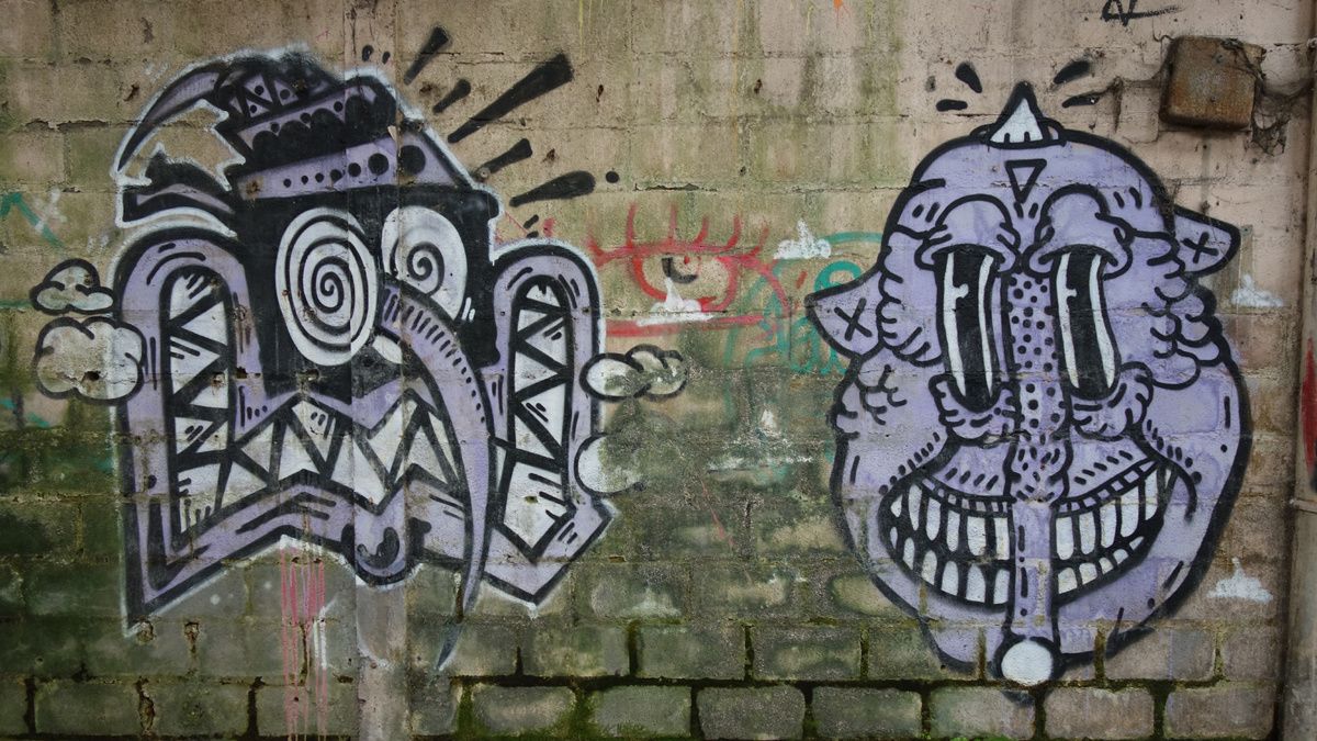 Street Art : Graffitis & Fresques Murales 56121 Lorient