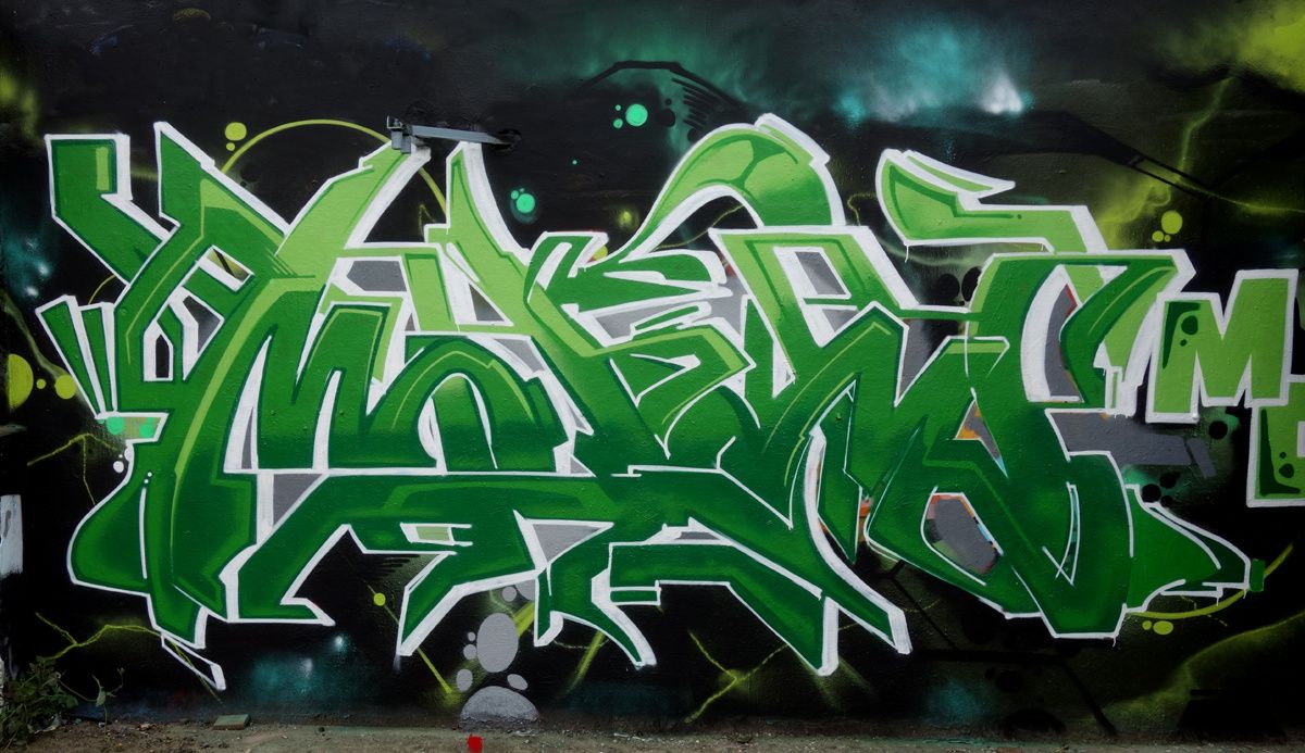 Street Art : Graffitis & Fresques Murales 93048 Montreuil