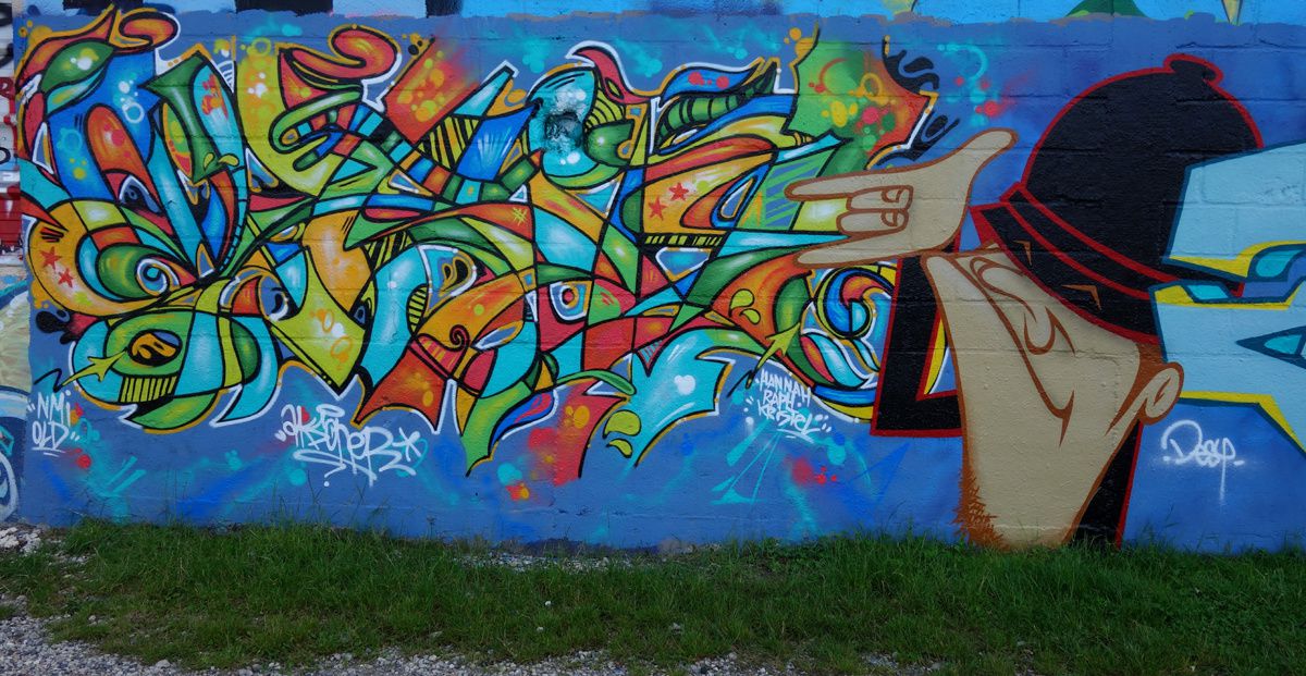 Street Art : Graffitis & Fresques Murales 93000 Bobigny