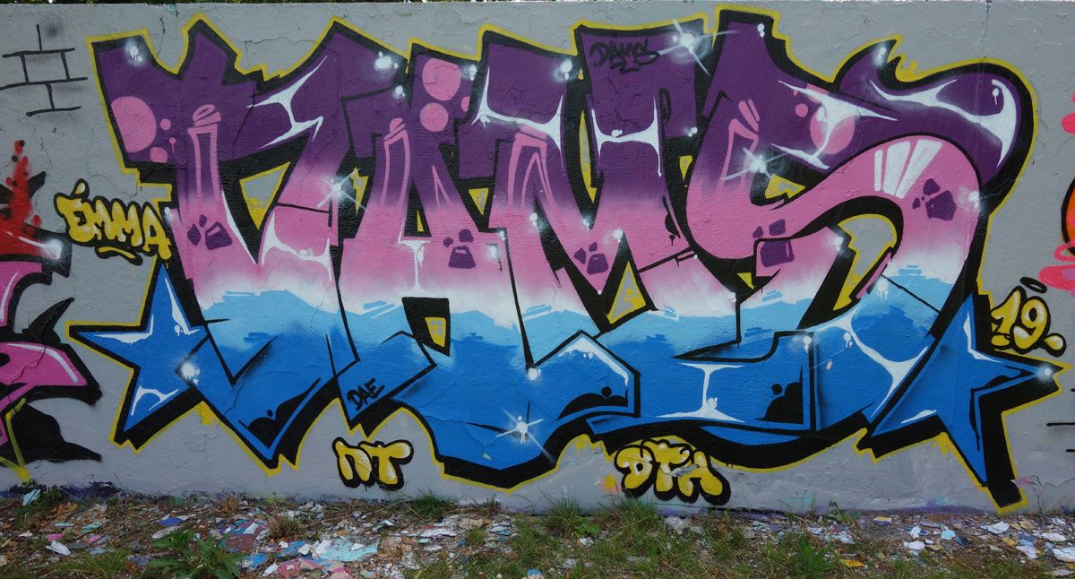 Street Art : Graffitis & Fresques Murales 77108 Chelles