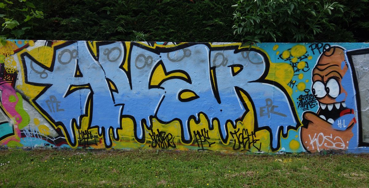 Street Art : Graffitis & Fresques Murales 77108 Chelles