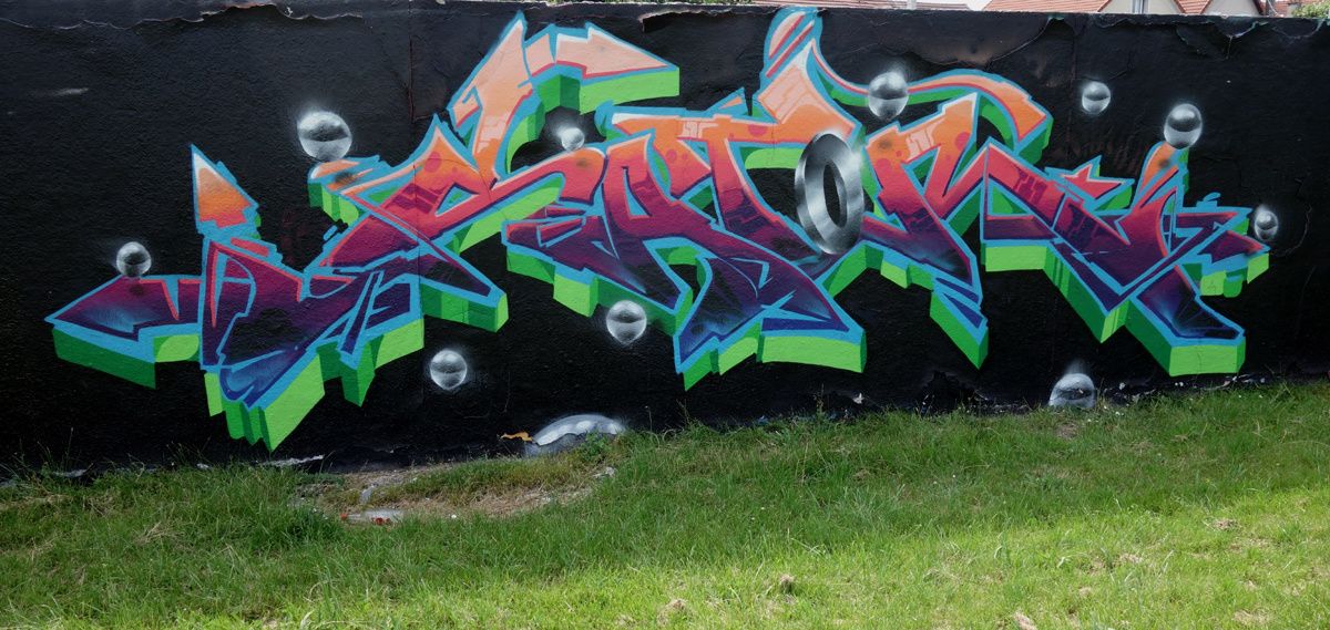 Street Art : Graffitis & Fresques Murales 77108 Chelles