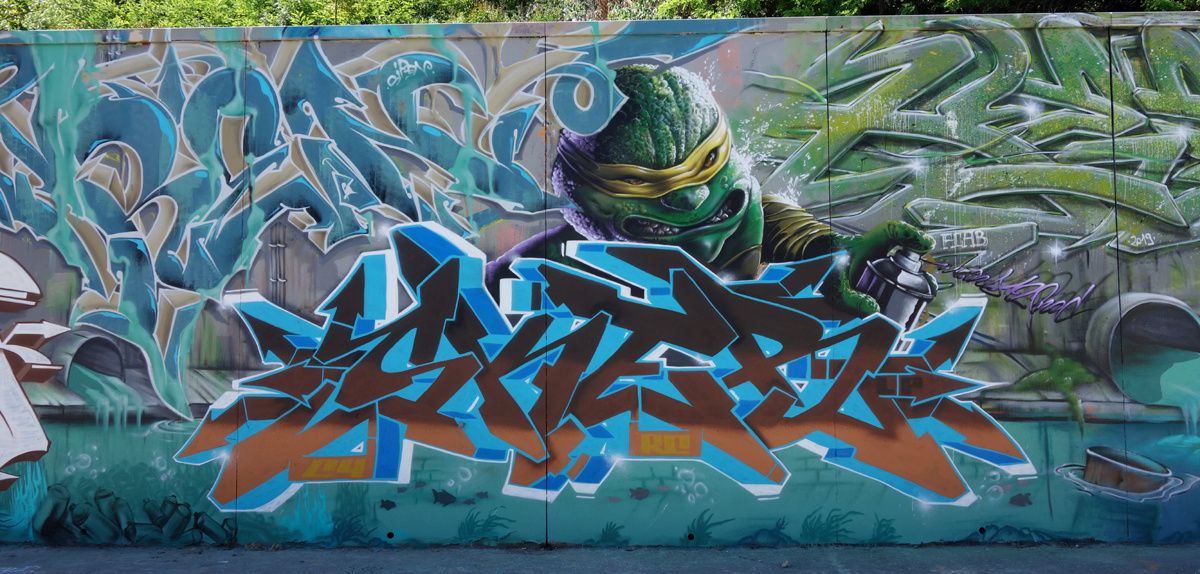 Street Art : Graffitis & Fresques Murales 34172 Montpellier