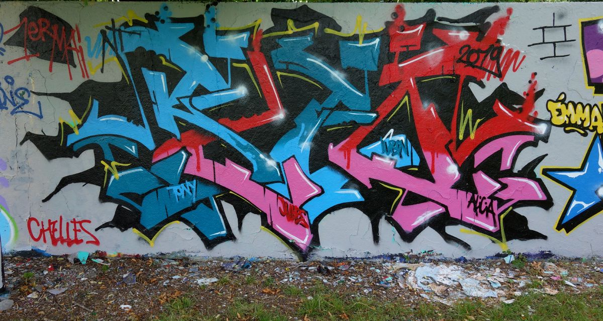 Street Art : Graffitis & Fresques Murales 77108 Chelles