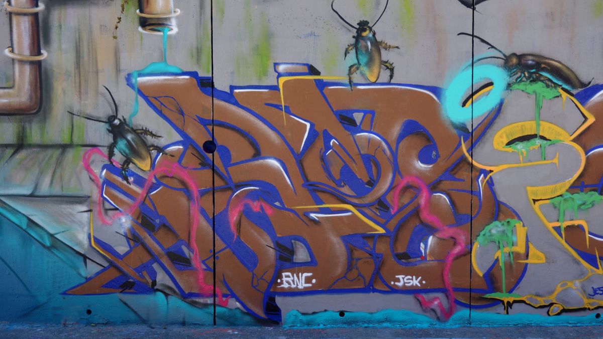 Street Art : Graffitis & Fresques Murales 34172 Montpellier