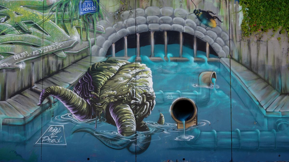 Street Art : Graffitis & Fresques Murales 34172 Montpellier