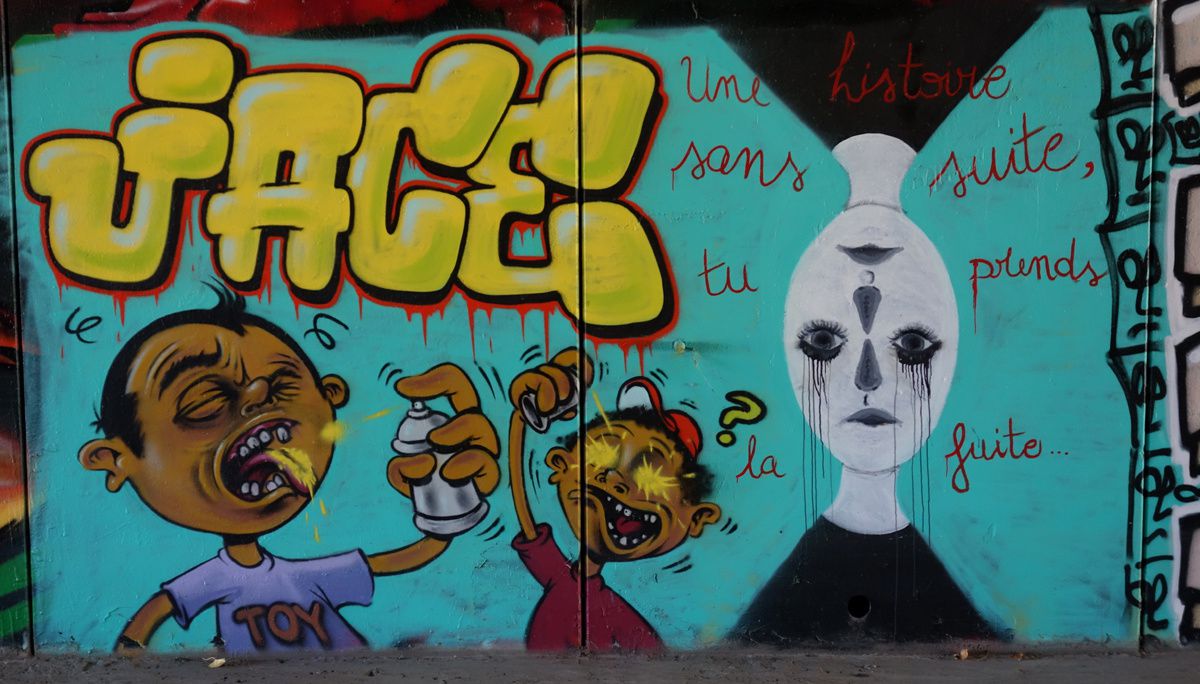 Street Art : Graffitis & Fresques Murales 34172 Montpellier