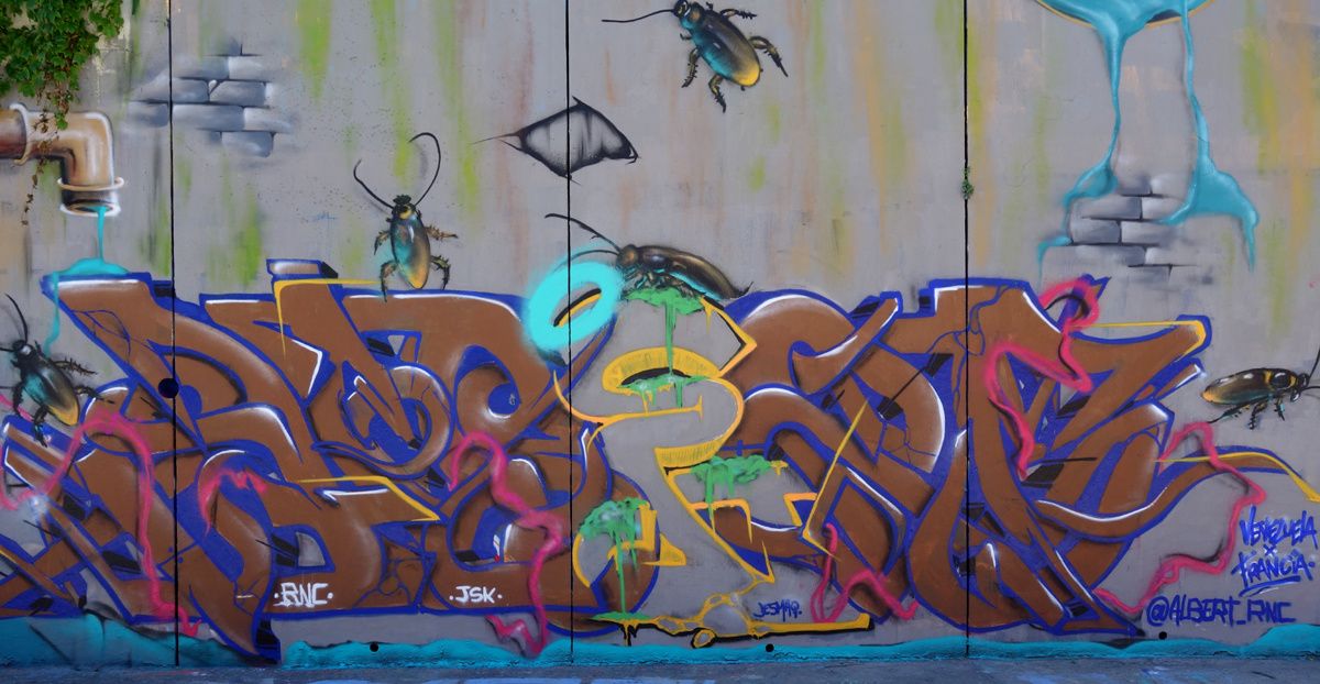 Street Art : Graffitis & Fresques Murales 34172 Montpellier