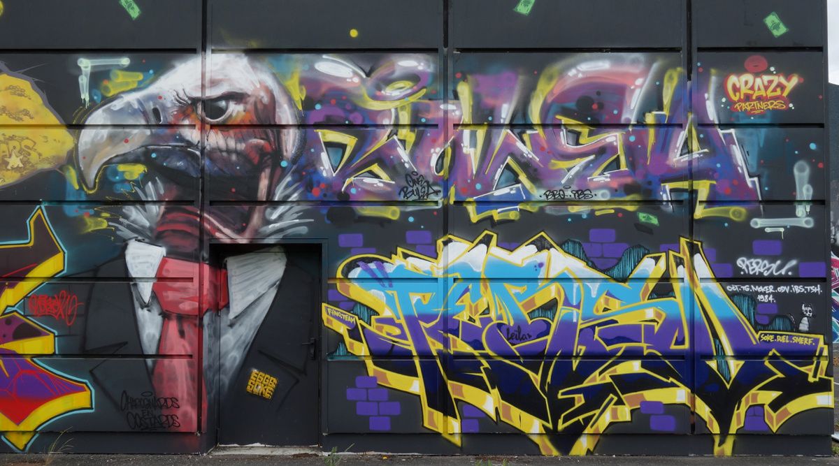 Street Art : Graffitis & Fresques Murales 24557 Trelissac