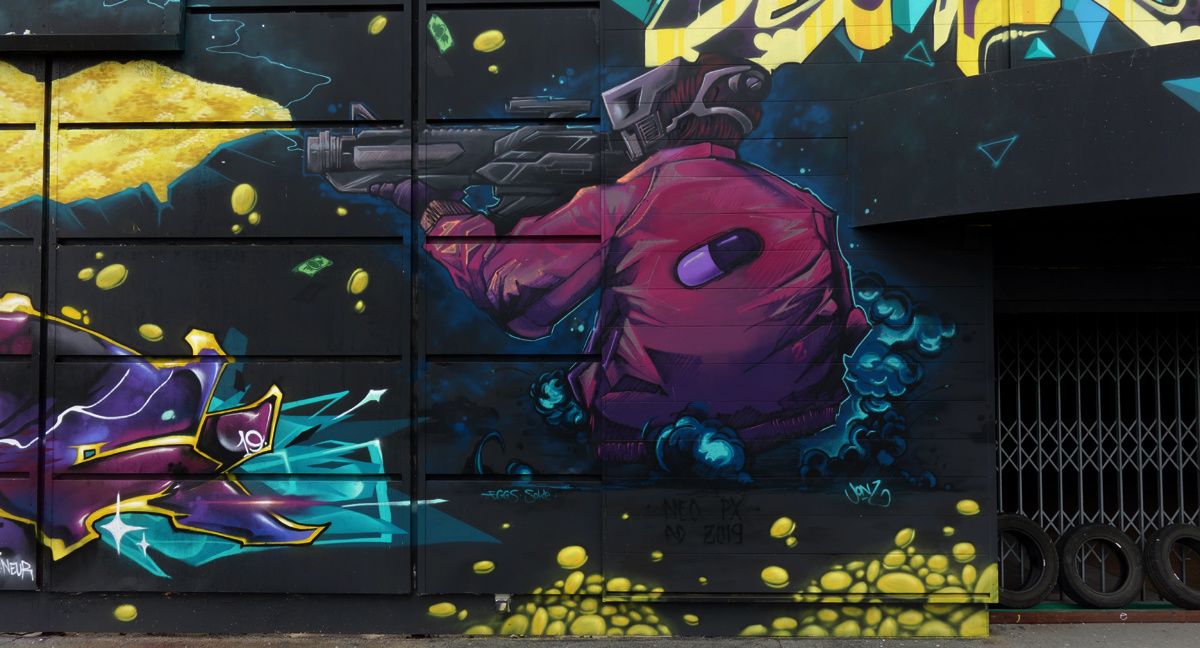 Street Art : Graffitis & Fresques Murales 24557 Trelissac