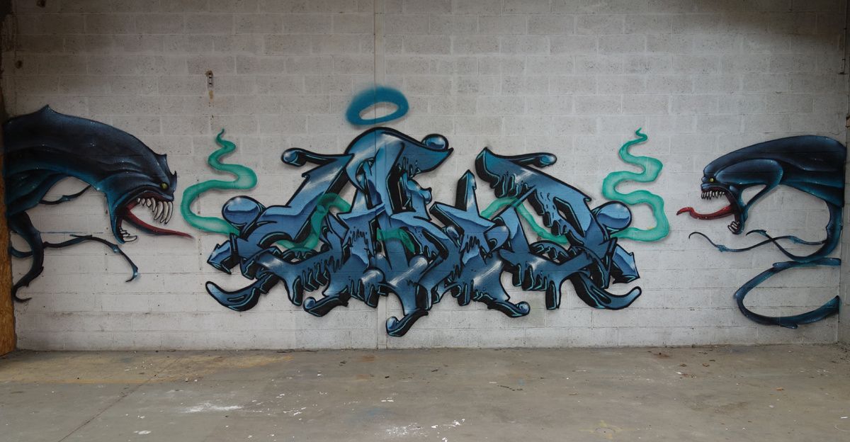 Street Art : Graffitis & Fresques Murales Département Eure (27)