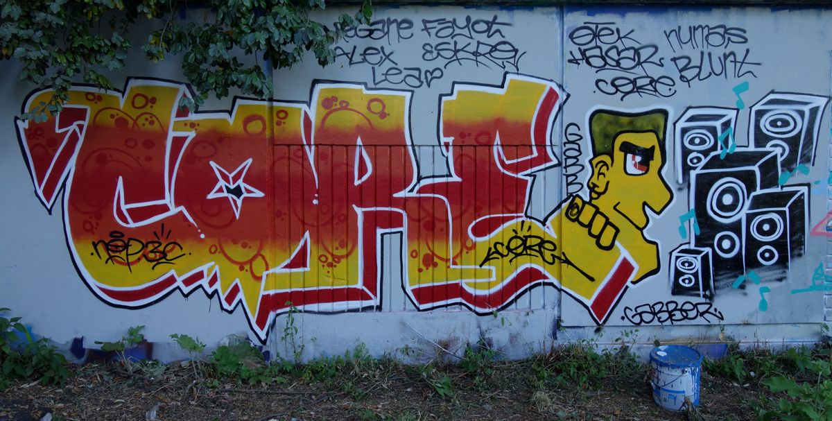 Album - Graffitis Vitry sur Seine Tom 012