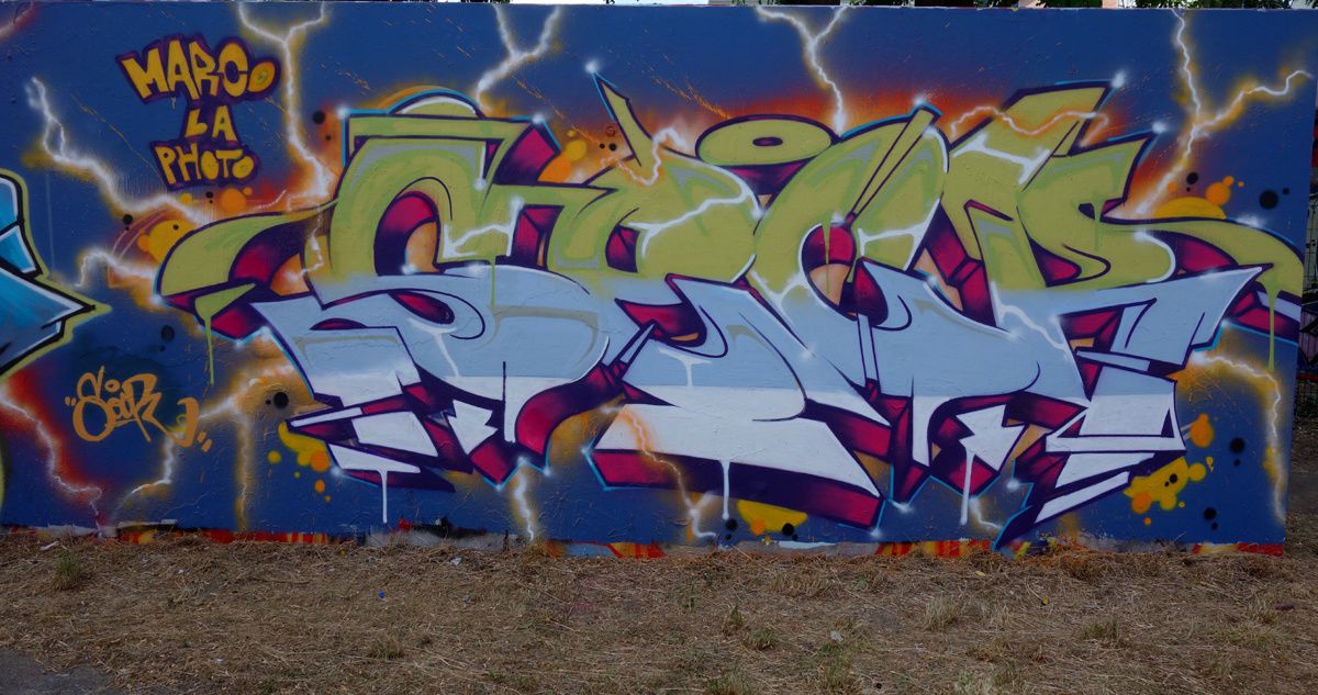 Street Art : Graffitis & Fresques Murales 78361 Mantes la Jolie