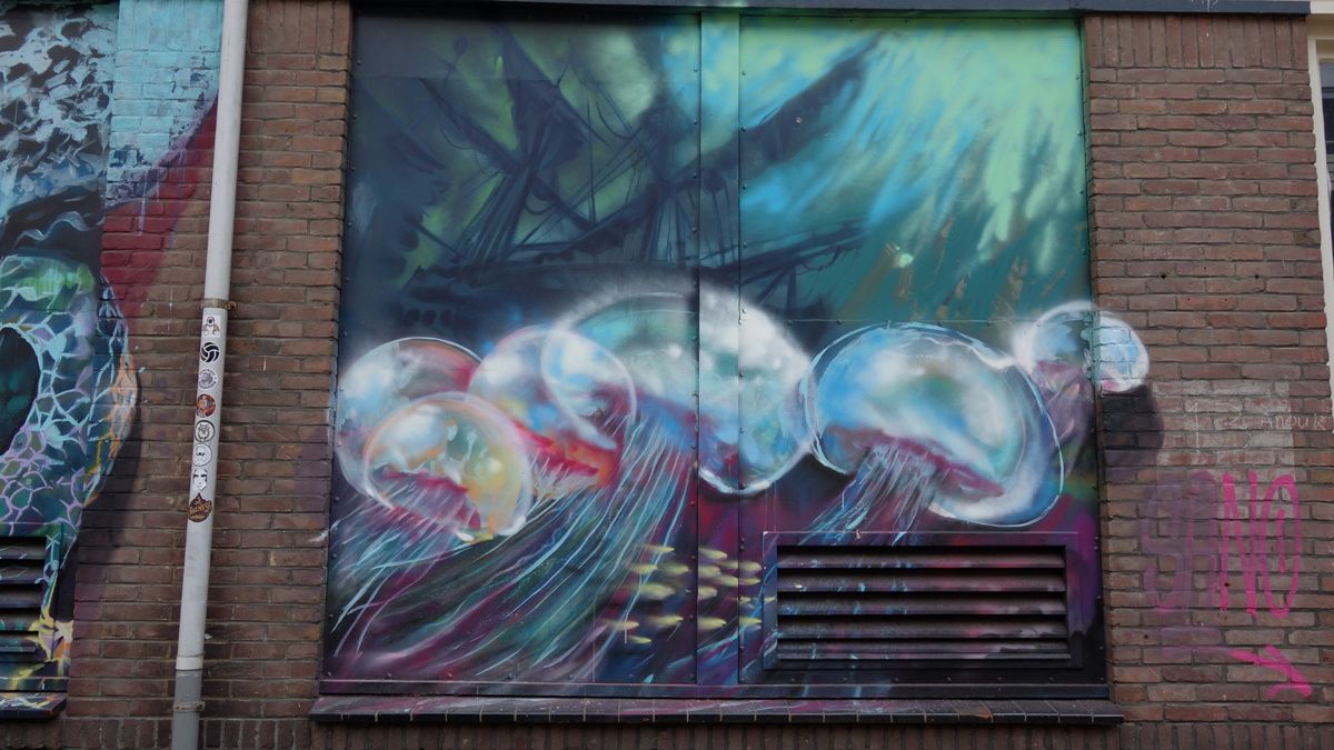 Street Art : Graffitis & Fresques Murales 5611 Eindhoven (Pays Bas)