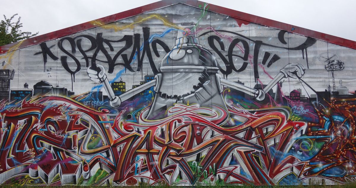 Street Art : Graffitis & Fresques Murales 59112 Bruay sur l'Escaut