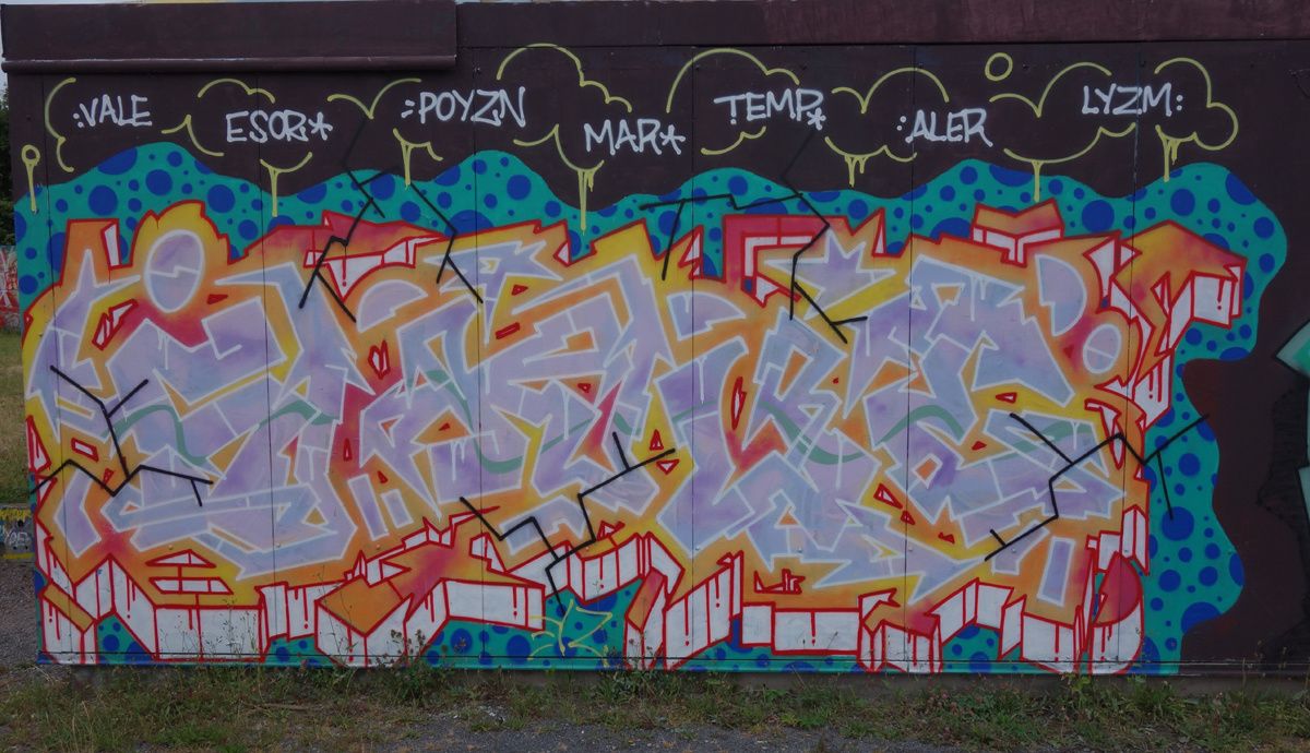 Street Art : Graffitis & Fresques Murales 59112 Bruay sur l'Escaut