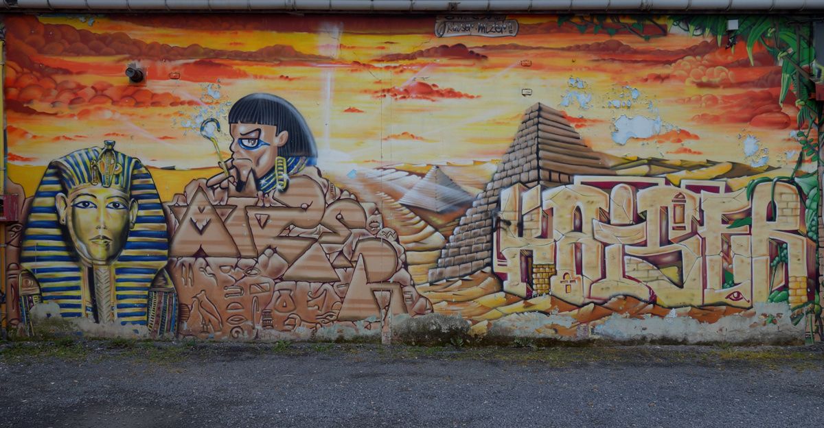 Street Art : Graffitis & Fresques Murales 59112 Bruay sur l'Escaut