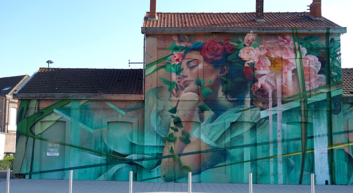 Street Art : Graffitis & Fresques Murales 62215 Carvin