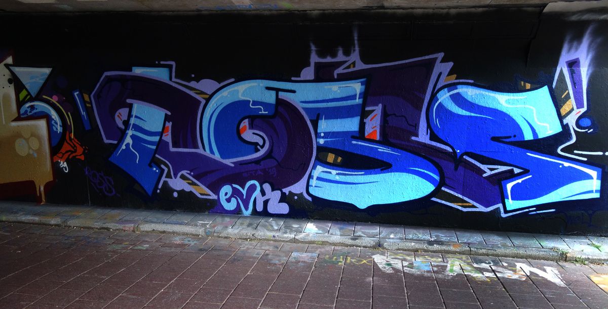 Street Art : Graffitis & Fresques Murales "Step in the Arena" 5600 Eindhoven (Pays Bas)