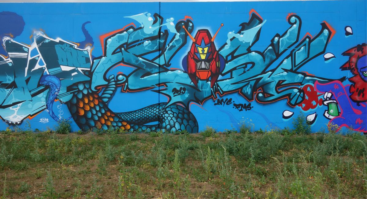 Street Art : Graffitis & Fresques Murales 2660 Antwerpen (Belgique)